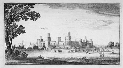 View of Windsor Castle, Berkshire, 1644 by Wenceslaus Hollar