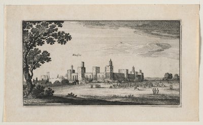 Windsor Castle from the Southeast by Wenceslaus Hollar