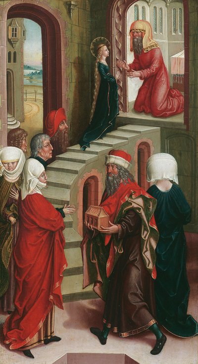 Presentation of Mary by Wiener oder niederösterreichischer Maler