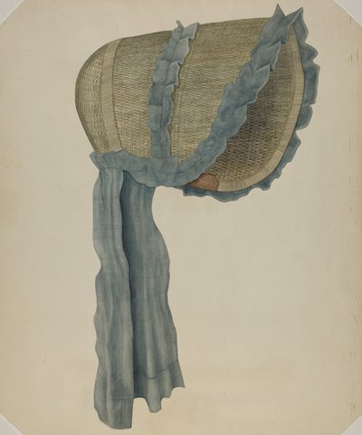 Shaker Bonnet by Wilbur M Rice