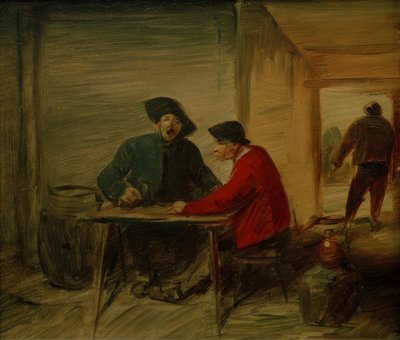 Peasants Drinking in the Tavern by Wilhelm Busch