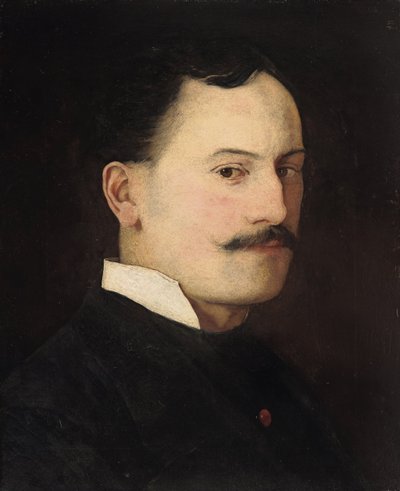 The Painter Julius Bodenstein by Wilhelm Maria Hubertus Leibl