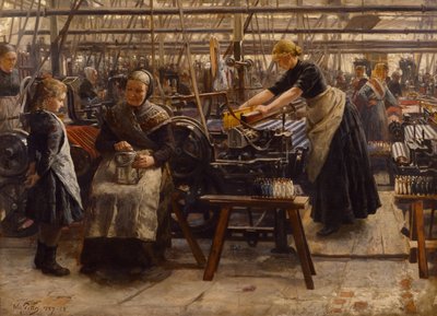 Hjula Weaving Mill by Wilhelm Peters