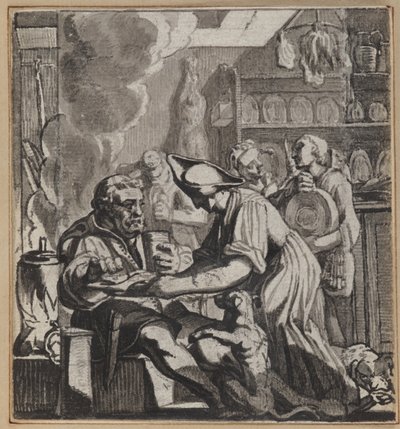 The Cooking And Cellar Fool by Wilhelm Stettler