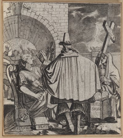 The Fool Studying Useless Arts by Wilhelm Stettler