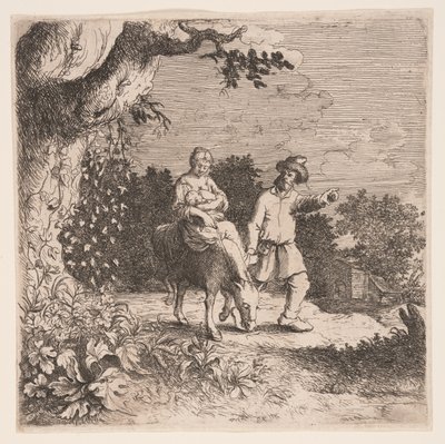The Flight into Egypt by Willem Basse