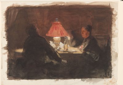 By the Lamp by Willem Bastiaan Tholen