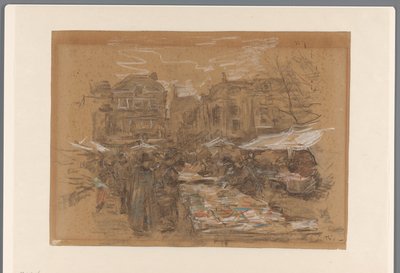 Book Market in The Hague by Willem Bastiaan Tholen