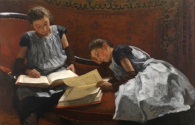 The Arntzenius Sisters. 1895 by Willem Bastiaan Tholen