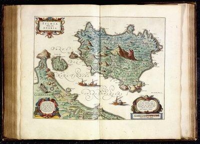 Ischia, 1642 by Willem Blaeu