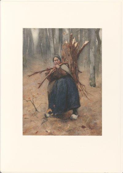 Wood Gatherer by Willem Arnoldus Witsen