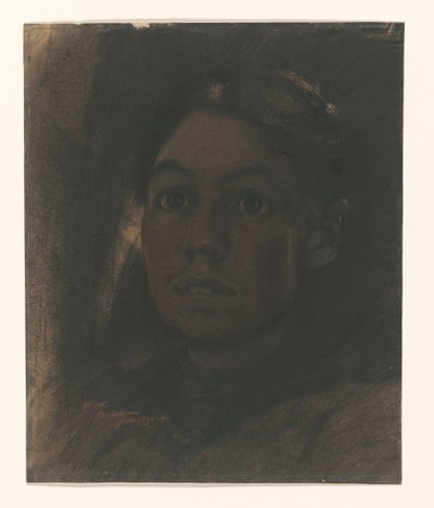 Portrait of Martha van Eeden-van Vloten by Willem Arnoldus Witsen