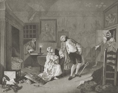 Marriage A-la-Mode by William (after) Hogarth