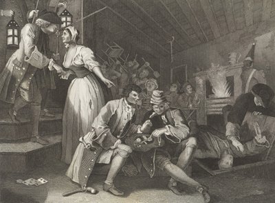 The Thieves Den by William (after) Hogarth