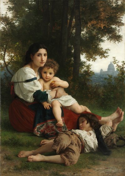 Rest by William Adolphe Bouguereau