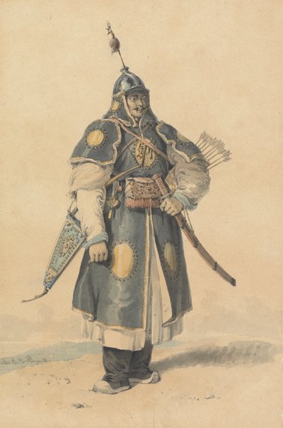 Portrait of a Chinese Soldier by William Alexander