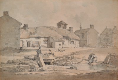 Village Scene by William Alexander