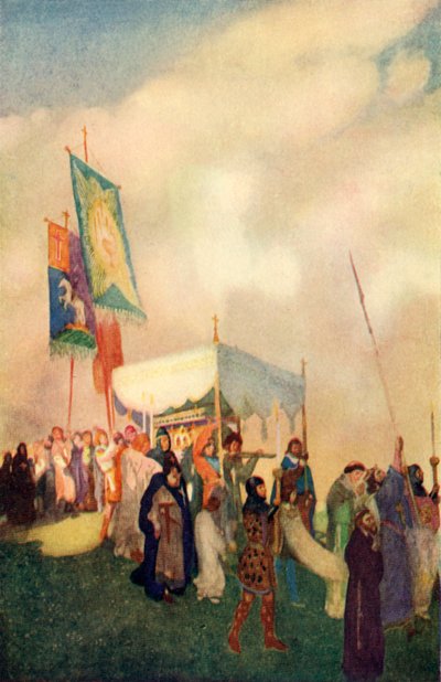 A Pageant, 1919 by William Andrew Pogany