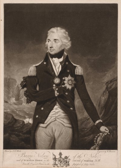 Horatio Nelson by William Barnard