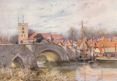 Aylesford Bridge by William Biscombe Gardner