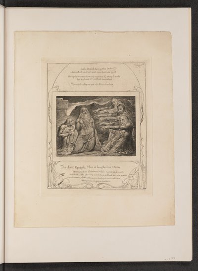 Job Rebuked by His Friends by William Blake