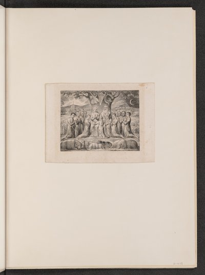 Job and His Family by William Blake