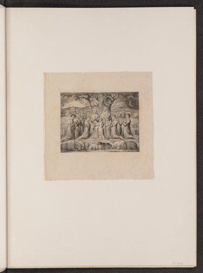 Job and His Family by William Blake