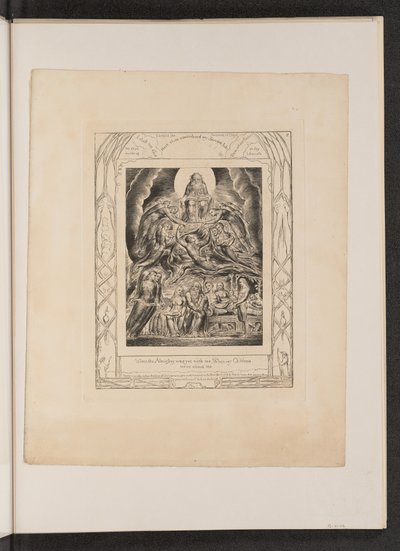 Satan Before the Throne of God by William Blake