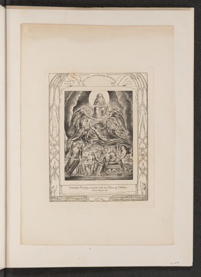 Satan Before the Throne of God by William Blake