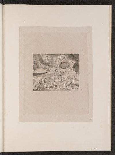 Satan Smiting Job with Boils by William Blake