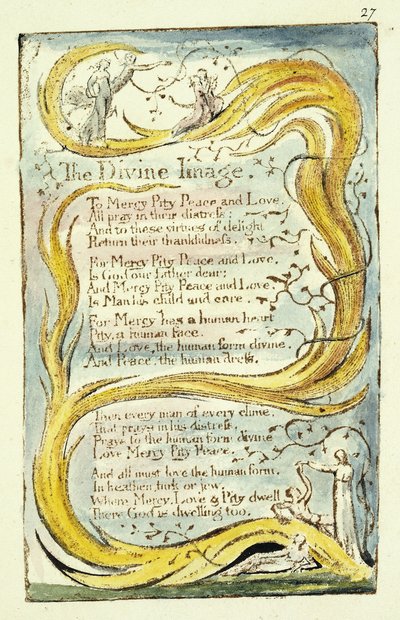 The Divine Image, 1789 by William Blake