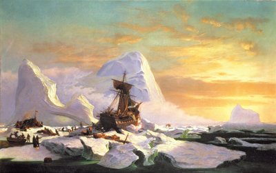 Crushed in the Ice by William Bradford