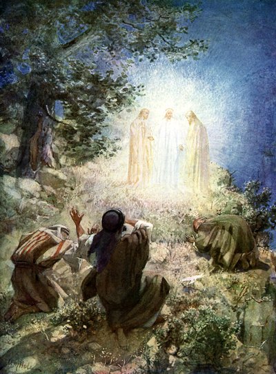 The Transfiguration of Jesus - Bible by William Brassey Hole