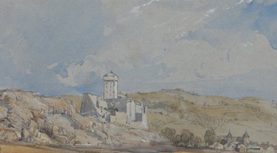 Château de Lourdes, July 11, 1836 by William Callow