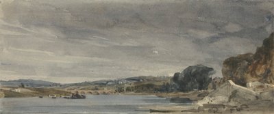 The Seine at St. Cloud by William Callow