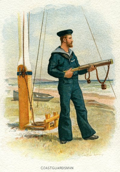 British Coastguardsman, c1890-c1893 by William Christian Symons