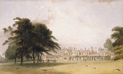 The Royal Lodge, Windsor Park by William Daniell