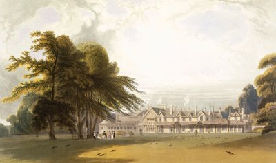 Windsor Park: The Royal Lodge, c. 1827-30 by William Daniell