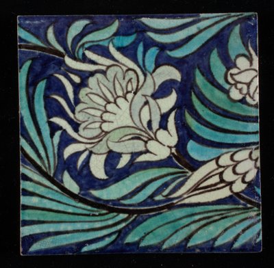 Art Nouveau Tile by William de Morgan