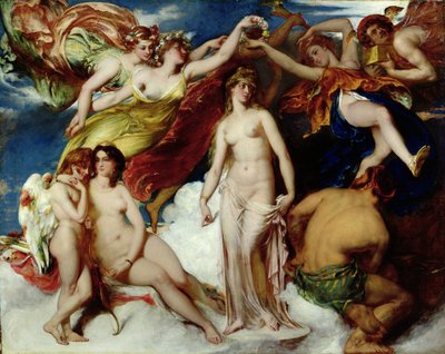 Pandora Crowned by the Seasons by William Etty