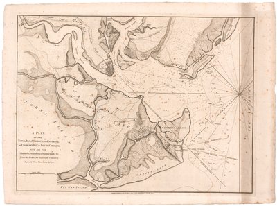 A Plan of Charlestown, S.C. by Faden by William Faden