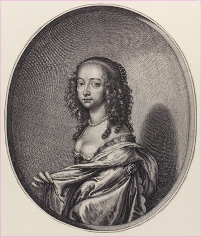 Mary, Princess of Orange, 1641-50 by William Faithorne