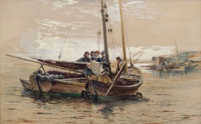 Reading the War News by William Fleming Vallance