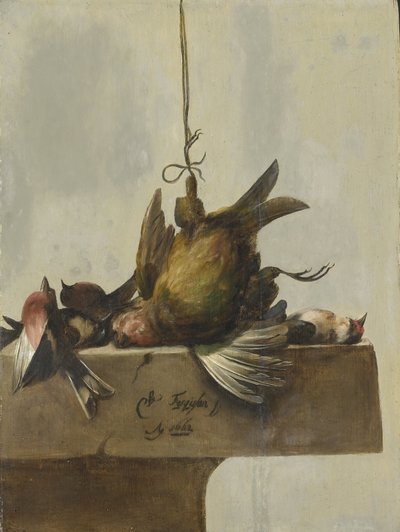 Still Life with Birds by William Gowe Ferguson