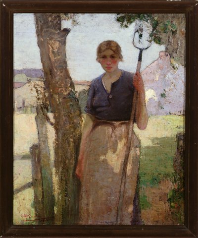 The Farm Girl by William Hanna Clarke
