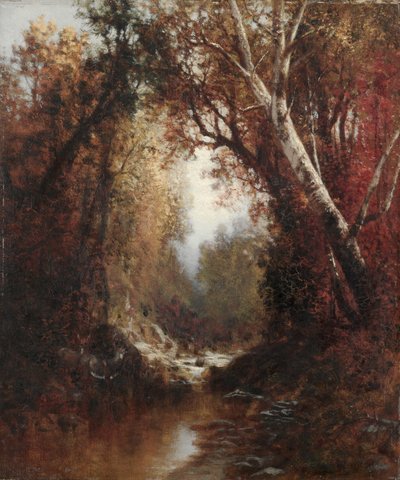 Autumn Scene in the Adirondacks by William Hart