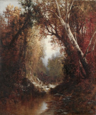 Autumn Scene in the Adirondacks by William Hart