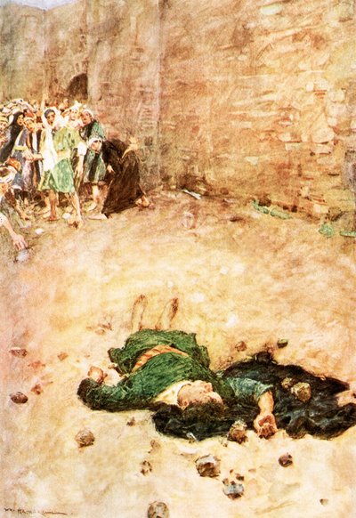 The Stoning of Stephen by William Hatherell