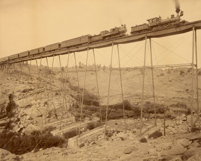 Dale Creek Bridge, Wyoming by William Henry Jackson