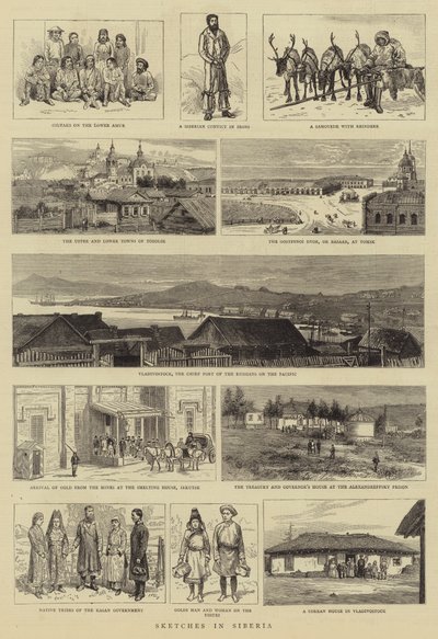 Sketches in Siberia by William Henry James Boot